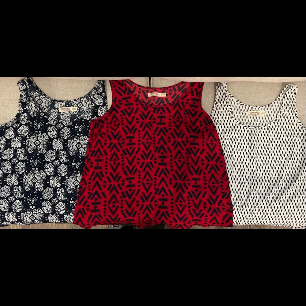 Three tops